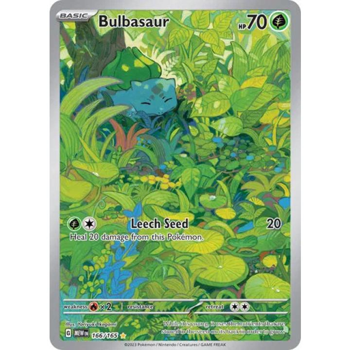 Bulbasaur 166/165 - Scarlet & Violet 151 - Holofoil