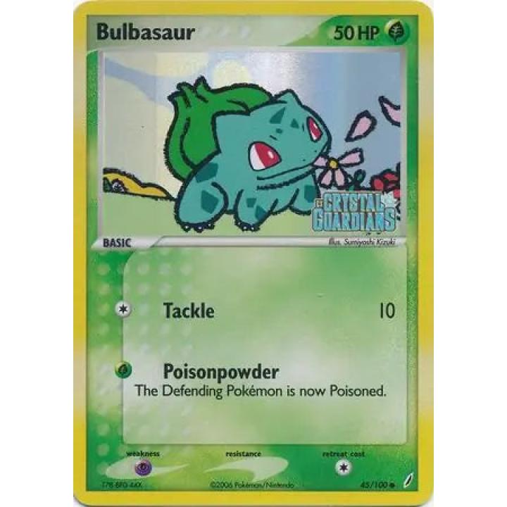 Bulbasaur 45/100 - EX Crystal Guardians - Reverse Holofoil