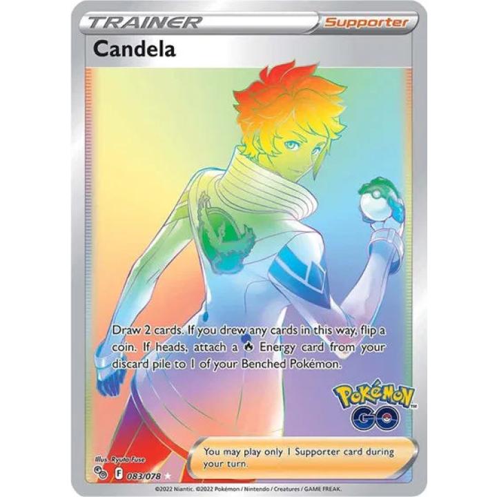 Candela 083/078 - Pokemon Go - Holofoil