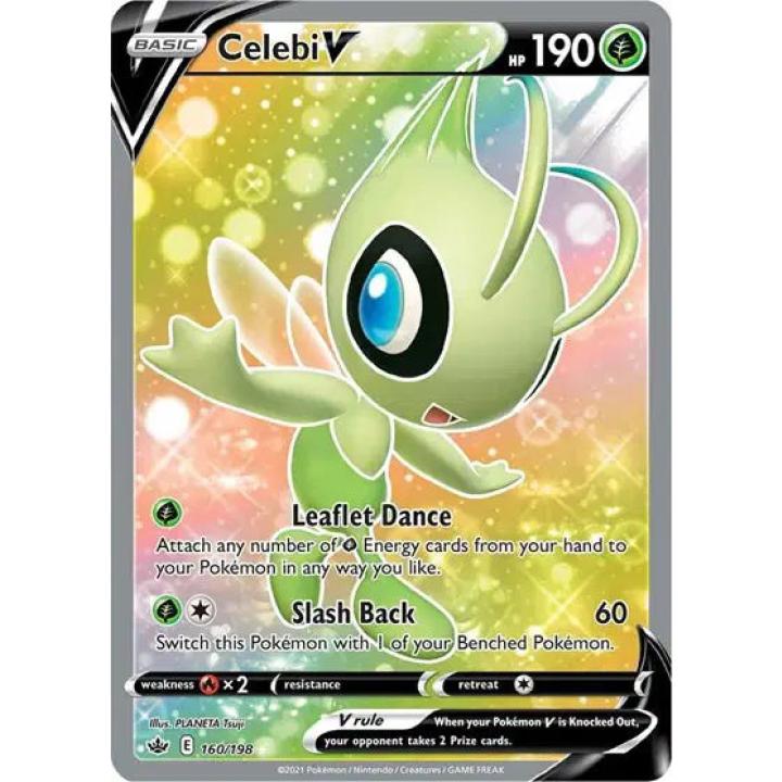 Celebi V 160/198 - Chilling Reign - Holofoil