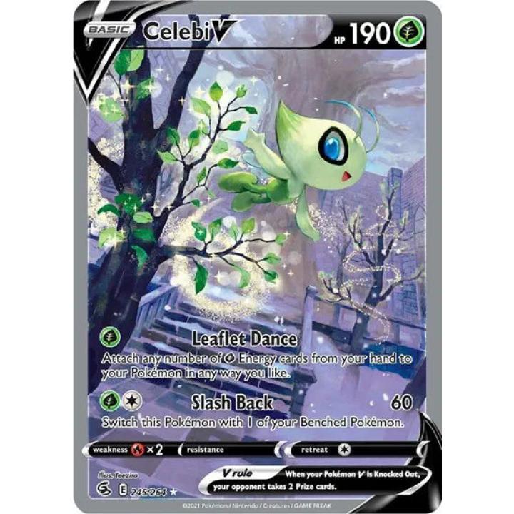 Celebi V 245/264 - Fusion Strike - Holofoil