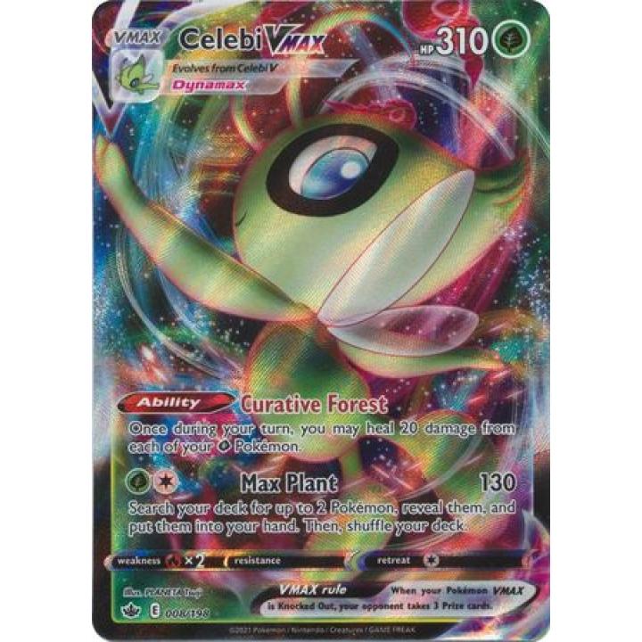 Celebi VMAX 008/198 - Chilling Reign - Holofoil