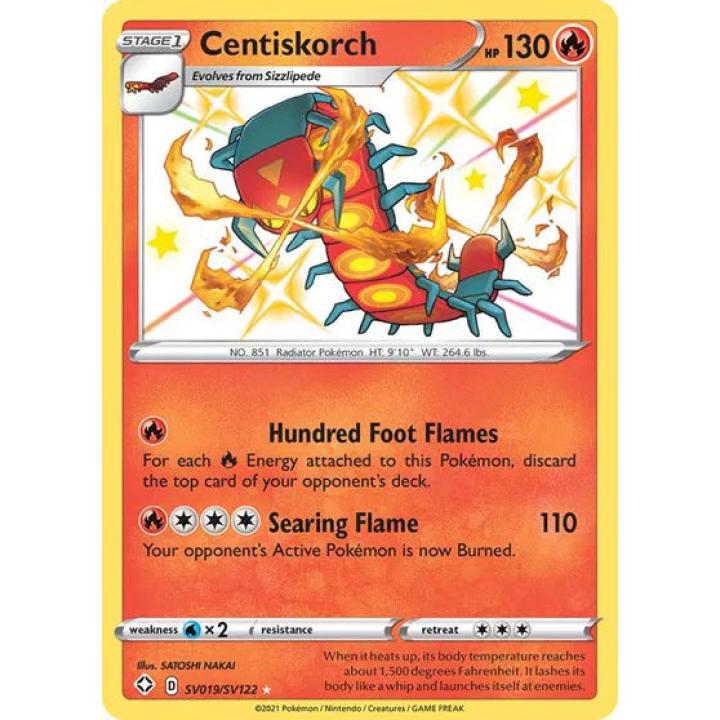Centiskorch SV019/SV122 - Shining Fates: Shiny Vault - Holofoil