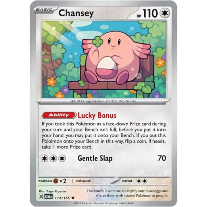 Chansey 113/165 - Scarlet & Violet 151 - Holofoil