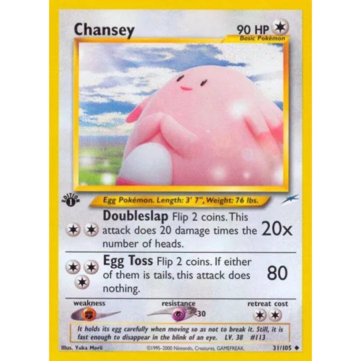 Chansey 31/105 - Neo Destiny (1st Edition) - Normal