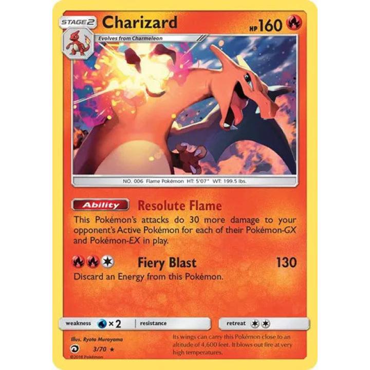 Charizard (Let's Play, Eevee!) 3/70 - Deck Exclusives - Normal