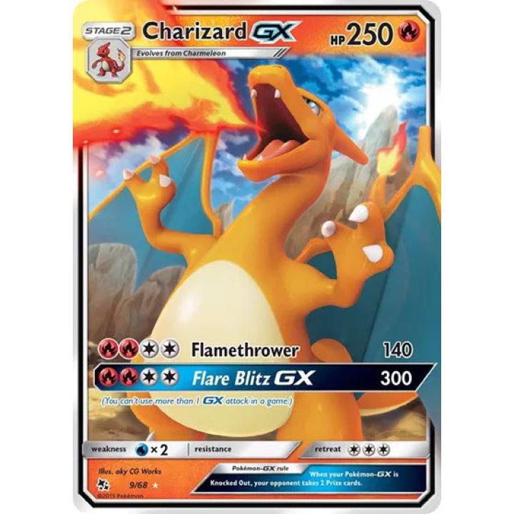 Charizard GX 9/68 - Hidden Fates - Holofoil