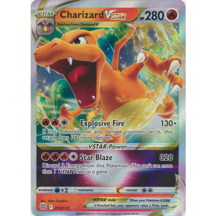 Charizard VSTAR 018/172 - Brilliant Stars - Holofoil