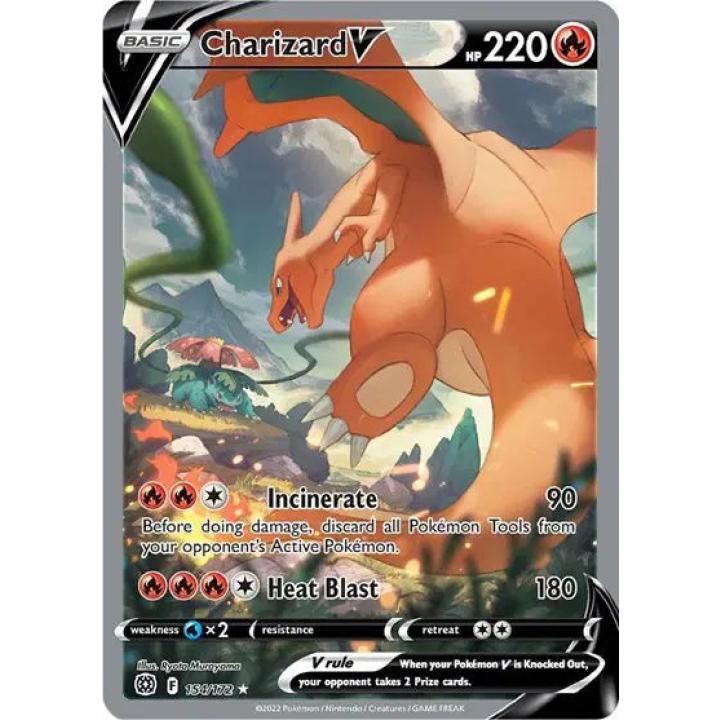 Charizard V 154/172 - Brilliant Stars - Holofoil