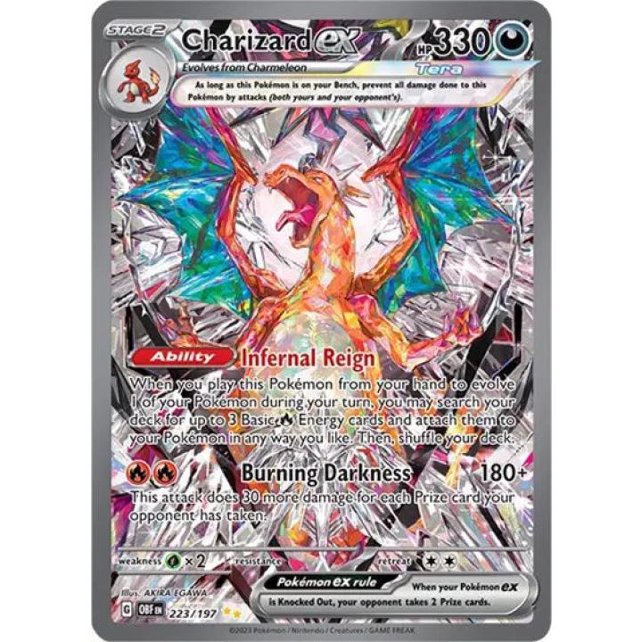 Charizard ex 223/197 - Obsidian Flames - Holofoil