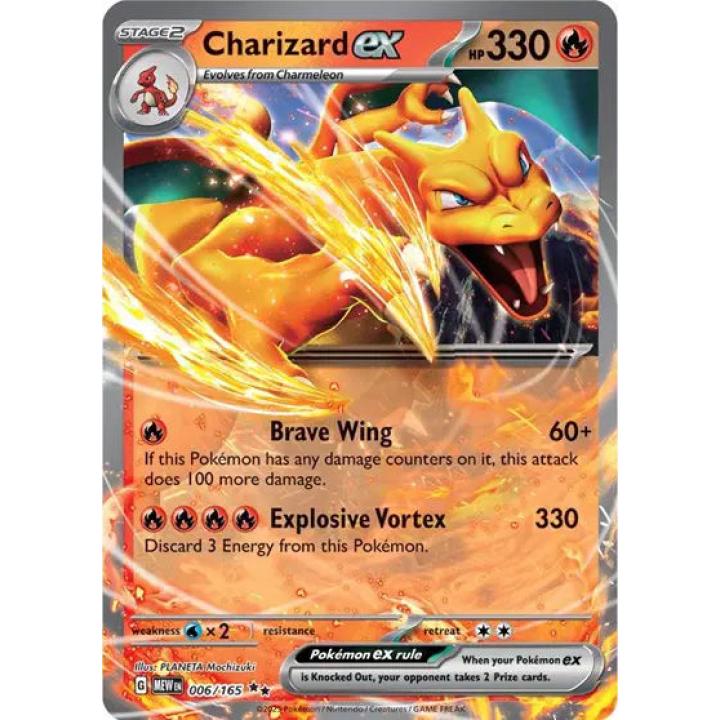 Charizard ex 006/165 - Scarlet & Violet 151 - Holofoil