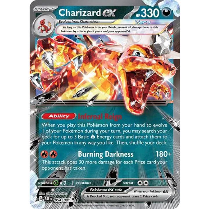 Charizard ex 054/091 - Paldean Fates - Holofoil