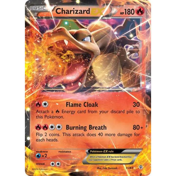 Charizard ex 11/83 - Generations - Holofoil