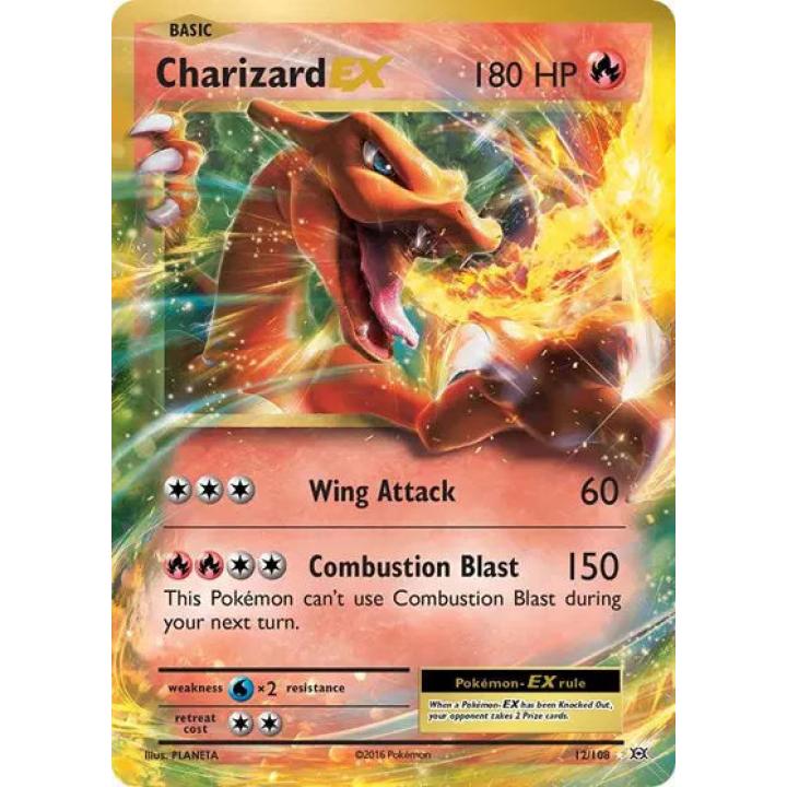 Charizard ex 12/108 - Evolutions - Holofoil