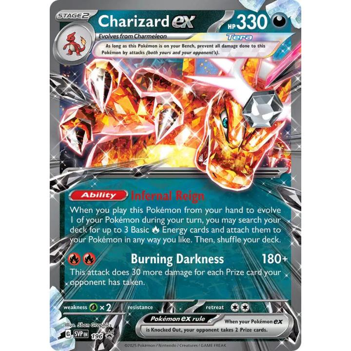 Charizard ex 196 - Scarlet & Violet Promo - Holofoil