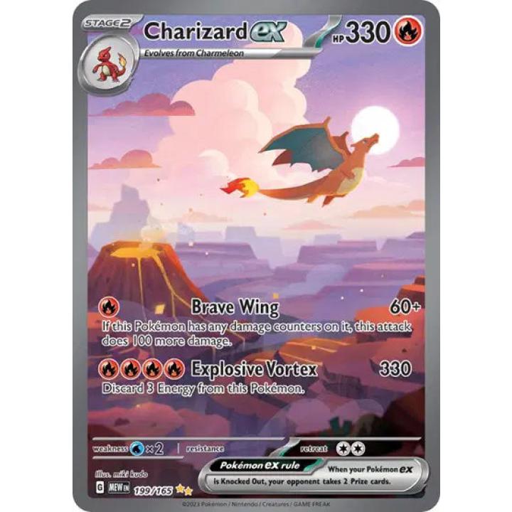 Charizard ex 199/165 - Scarlet & Violet 151 - Holofoil