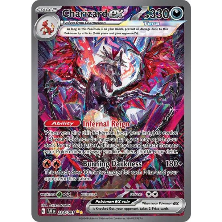 Charizard ex 234/091 - Paldean Fates - Holofoil