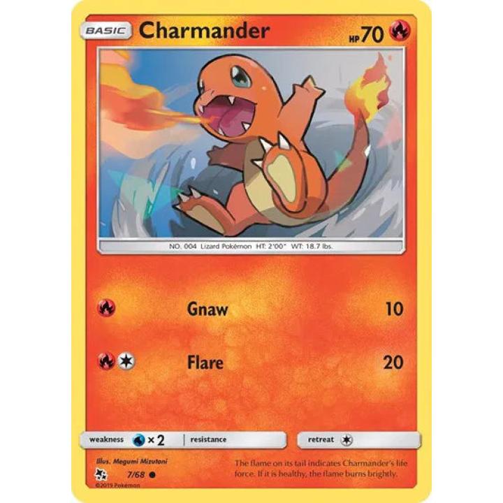 Charmander 7/68 - Hidden Fates - Normal