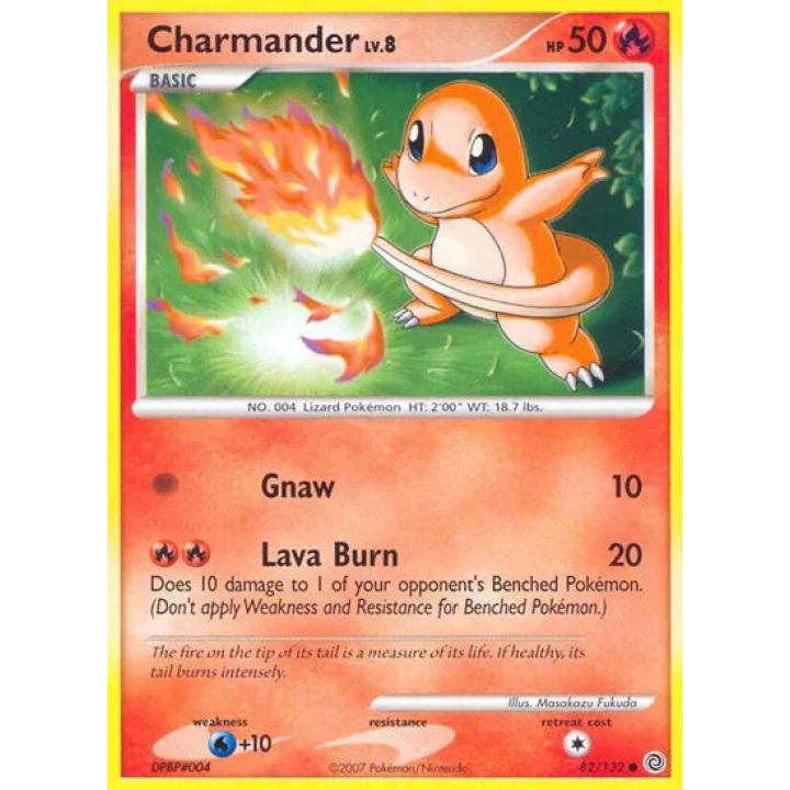 Charmander Lv.8 82/132 - Secret Wonders - Normal