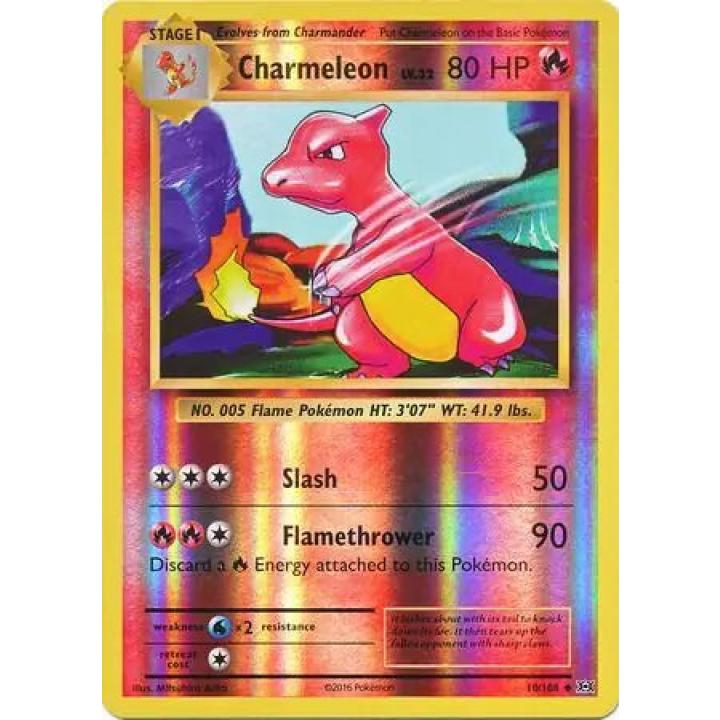 Charmeleon 10/108 - Evolutions - Reverse Holofoil