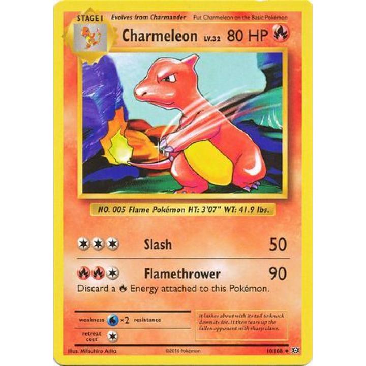 Charmeleon 10/108 - Evolutions - Normal