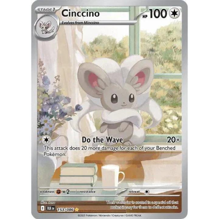 Cinccino 153/086 - Black Bolt - Holofoil