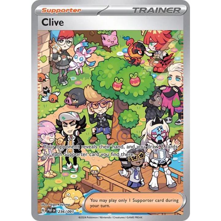 Clive 236/091 - Paldean Fates - Holofoil