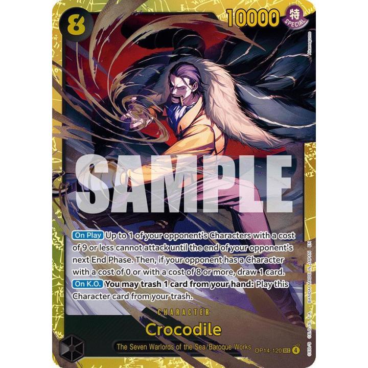 Crocodile OP14-120 - The Azure Sea's Seven - Foil