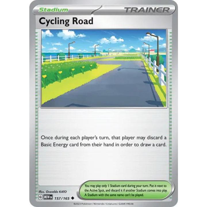Cycling Road 157/165 - Scarlet & Violet 151 - Reverse Holofoil