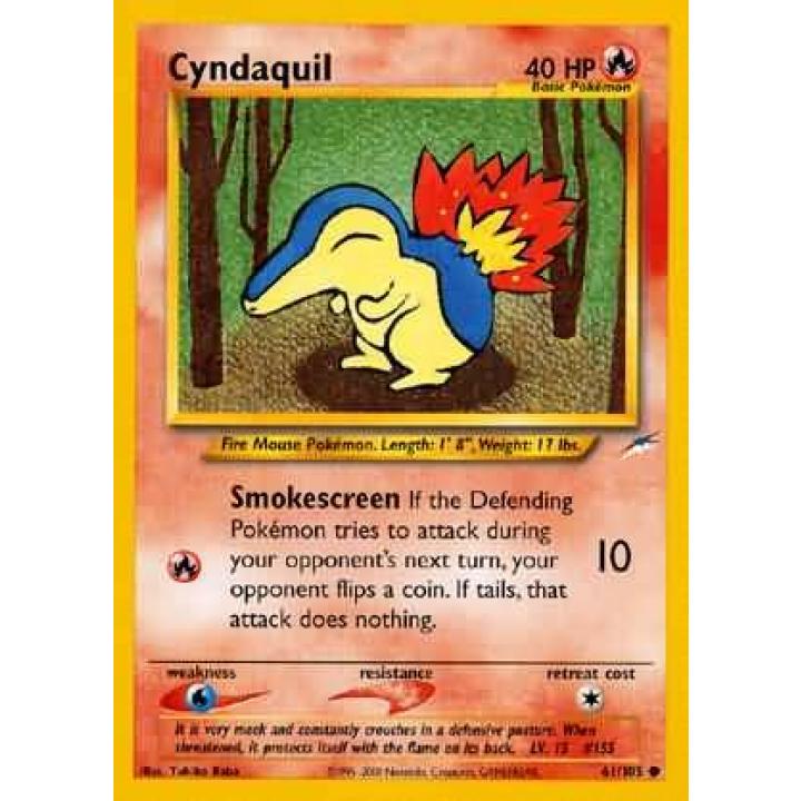 Cyndaquil 61/105 - Neo Destiny (Unlimited) - Normal