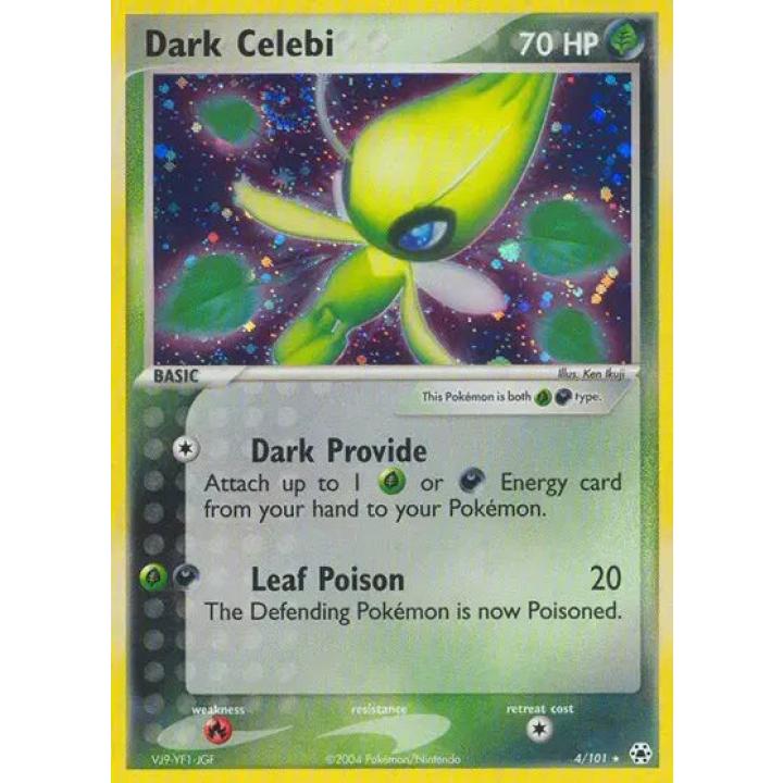 Dark Celebi 4/101 - EX Hidden Legends - Holofoil