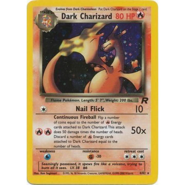 Dark Charizard 4/82 - Team Rocket (Unlimited) - Holofoil