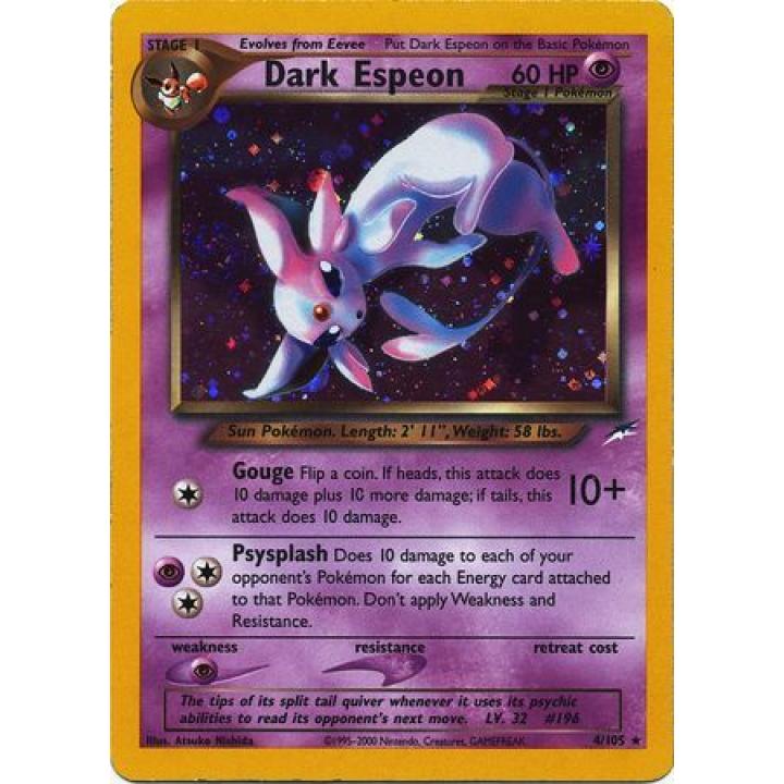 Dark Espeon 4/105 - Neo Destiny (Unlimited) - Holofoil