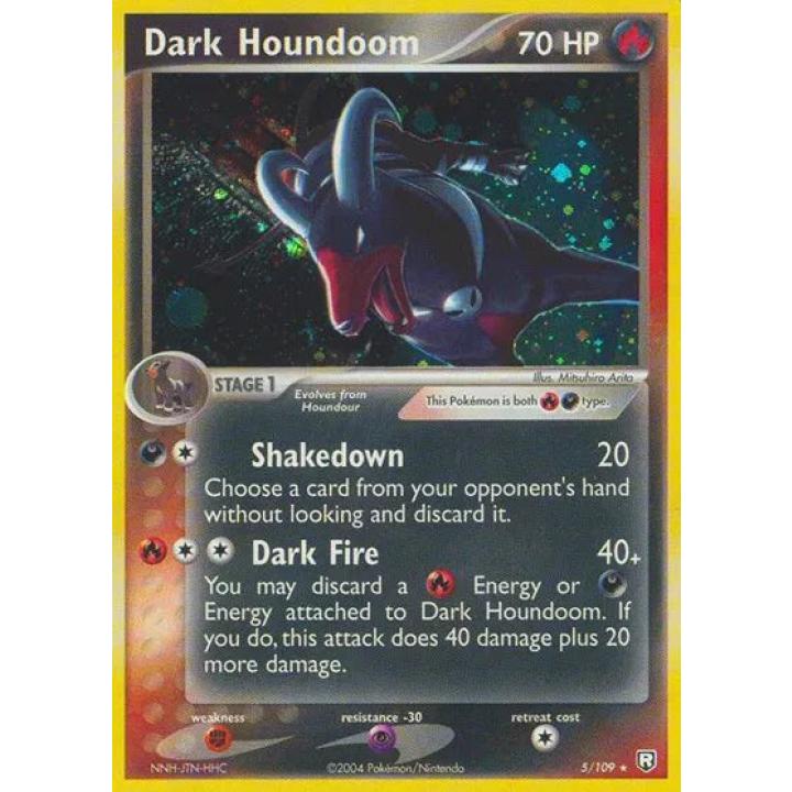 Dark Houndoom 5/109 - EX Team Rocket Returns - Holofoil