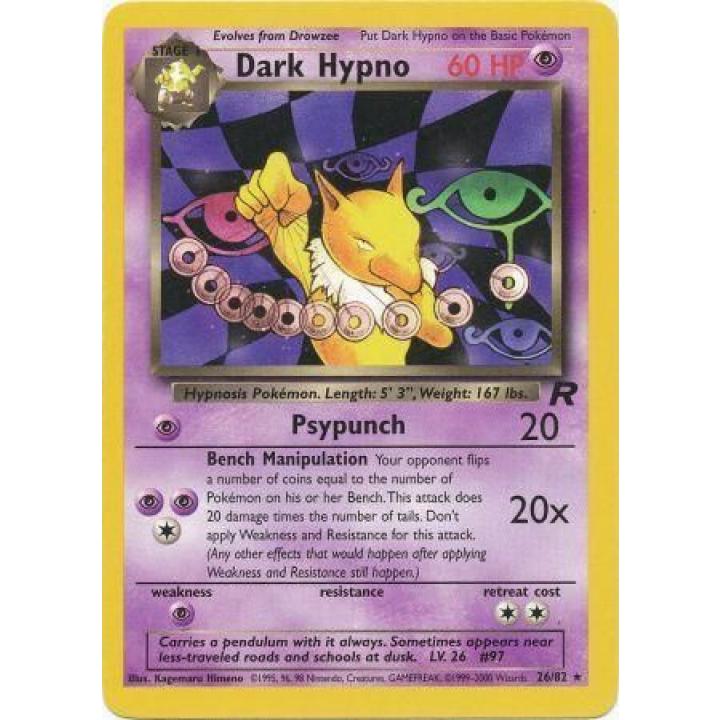 Dark Hypno 26/82 - Team Rocket (Unlimited) - Normal