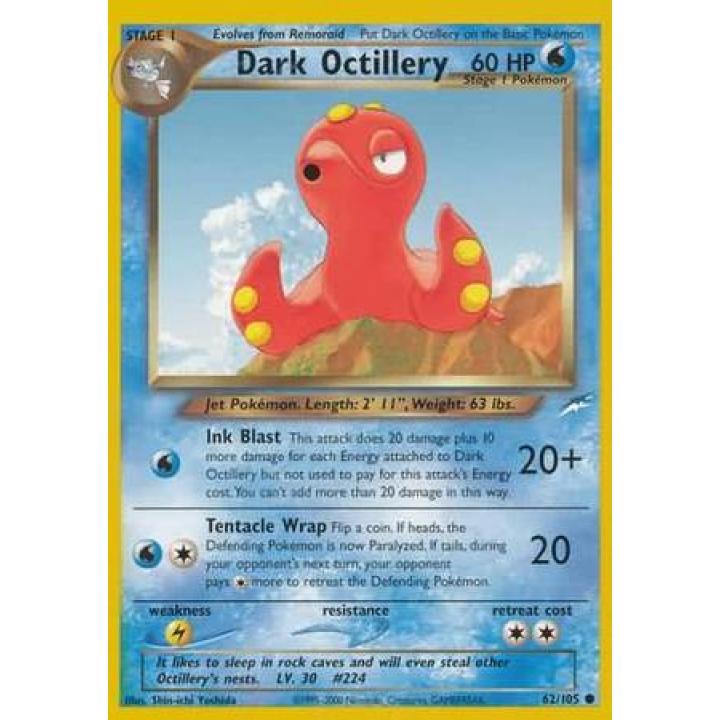 Dark Octillery 62/105 - Neo Destiny (Unlimited) - Normal