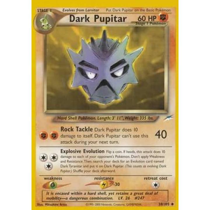 Dark Pupitar 38/105 - Neo Destiny (Unlimited) - Normal