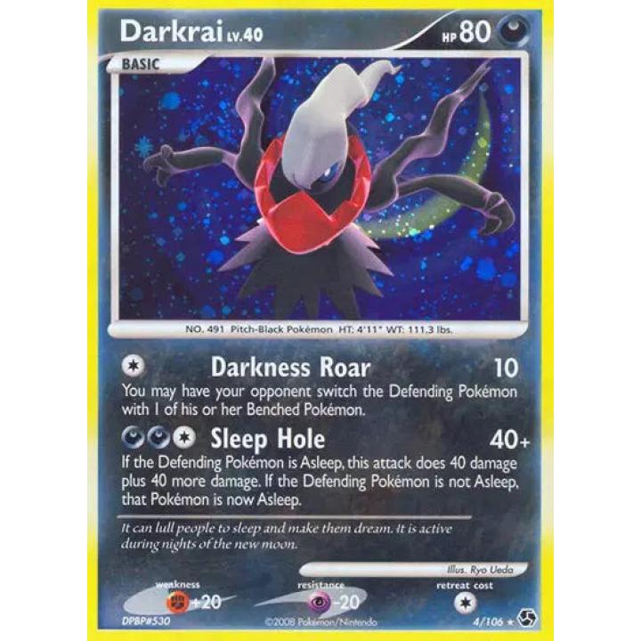 Darkrai Lv.40 4/106 - Great Encounters - Holofoil