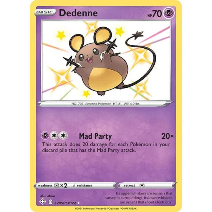 Dedenne SV051/SV122 - Shining Fates: Shiny Vault - Holofoil