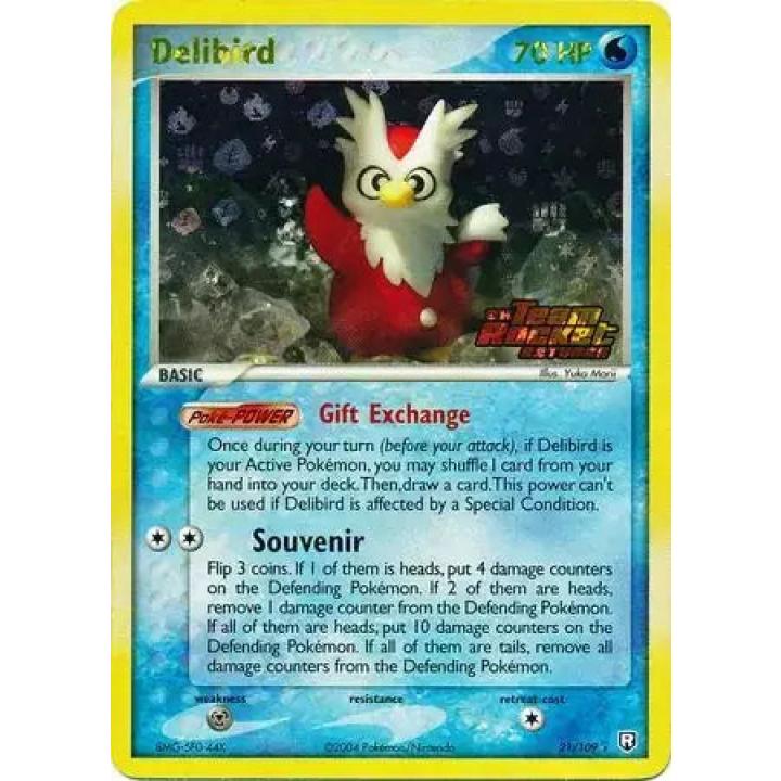 Delibird 21/109 - EX Team Rocket Returns - Reverse Holofoil