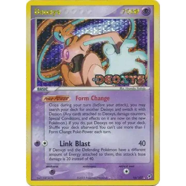 Deoxys 16/107 - EX Deoxys - Reverse Holofoil