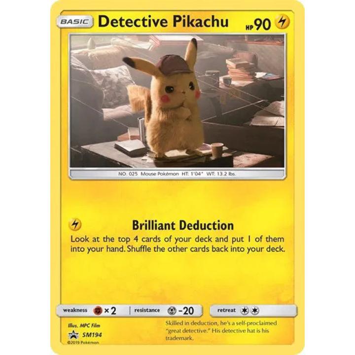 Detective Pikachu SM194 - Sun & Moon Promo - Holofoil