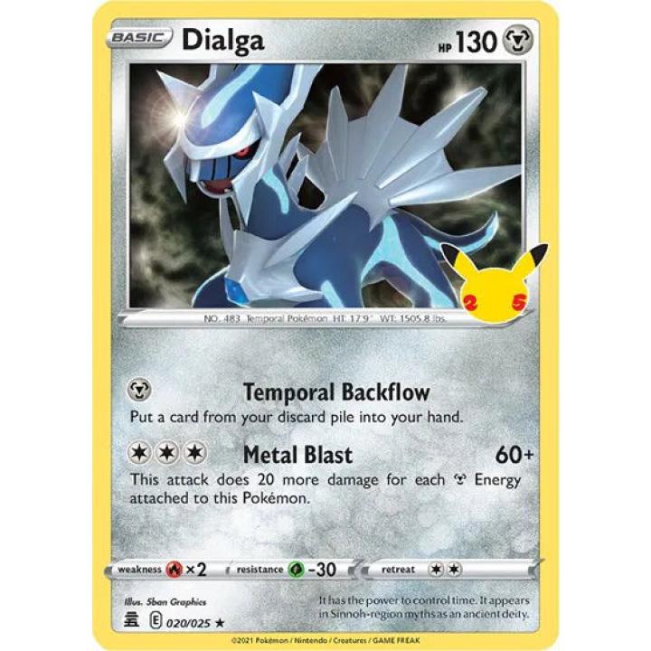 Dialga 020/025 - Celebrations - Holofoil