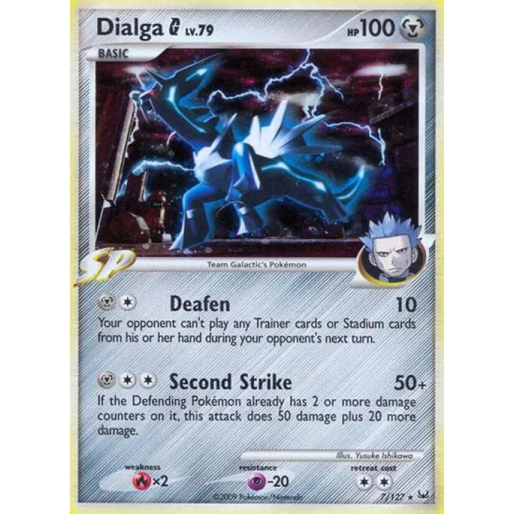 Dialga G Lv.79 7/127 - Platinum - Holofoil