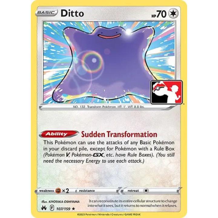 Ditto 107/159 - Prize Pack Series One - Normal