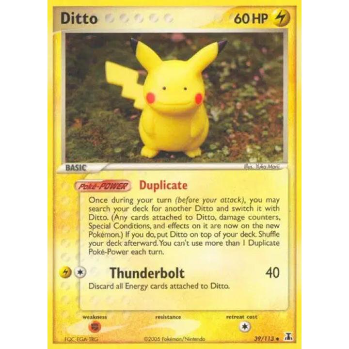 Ditto 39/113 - EX Delta Species - Normal