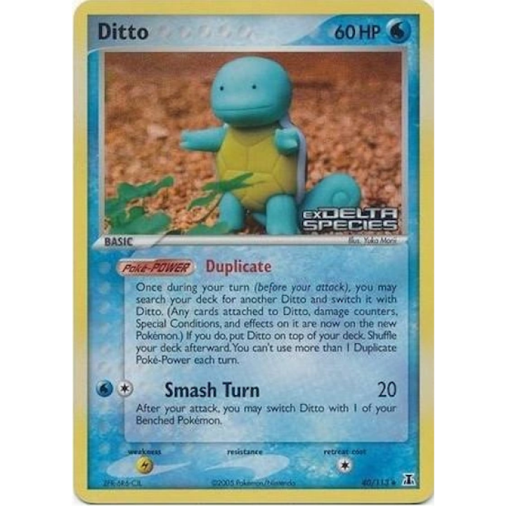 Ditto 40/113 - EX Delta Species - Reverse Holofoil