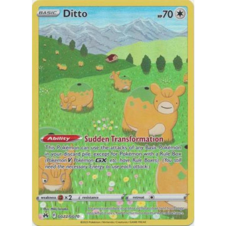 Ditto  GG22/GG70 - Crown Zenith: Galarian Gallery - Holofoil
