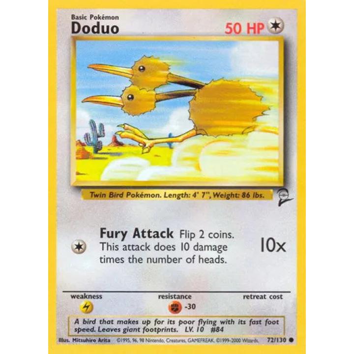 Doduo 72/130 - Base Set 2 - Normal