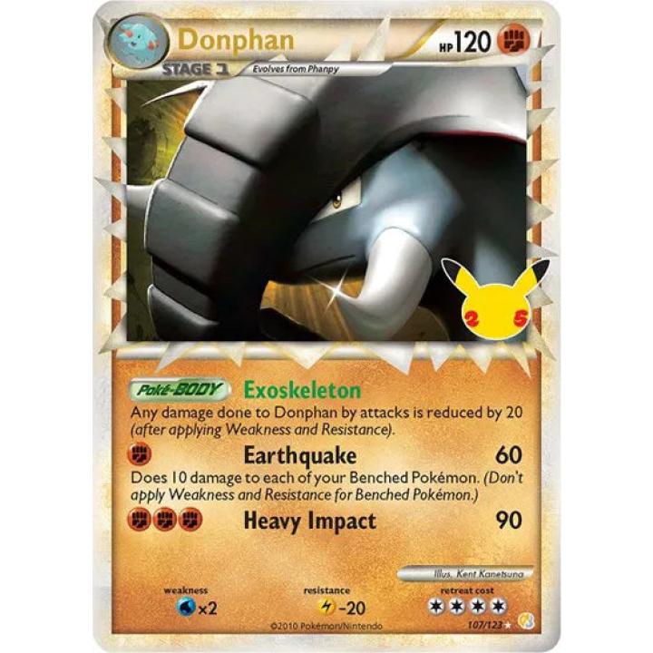Donphan 107/123 - Celebrations: Classic Collection - Holofoil